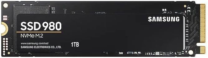 Samsung M.2 NVME SSD 980 1TB Samsung M.2 NVME SSD 980 1TB